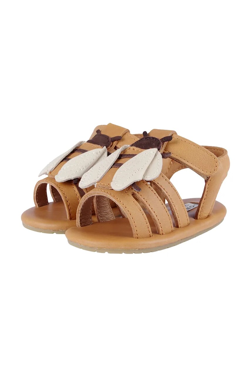 Donsje Tuti Sky Sandals Bee culoarea maro, 1008008