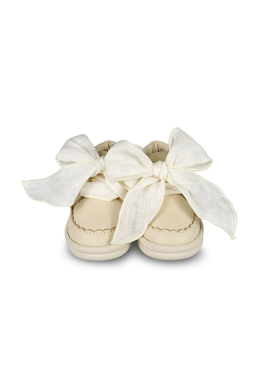 Детские кожаные кроссовки Donsje Brookli Sneakers цвет бежевый 1501300 в Николаеве Детские кожаные кроссовки Donsje Brookli Sneakers цвет бежевый 1501300 в Николаеве