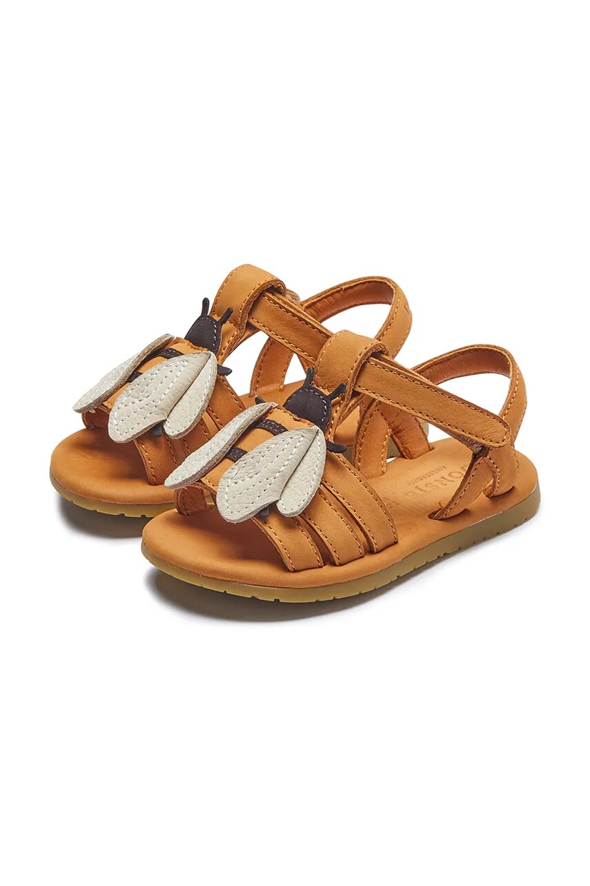 Donsje Jiles Sky Sandals Bee culoarea maro, 1501801