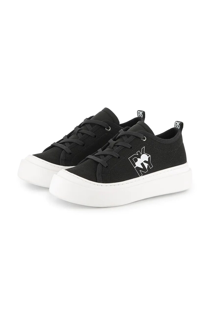Dkny Adidasi culoarea negru, D62085