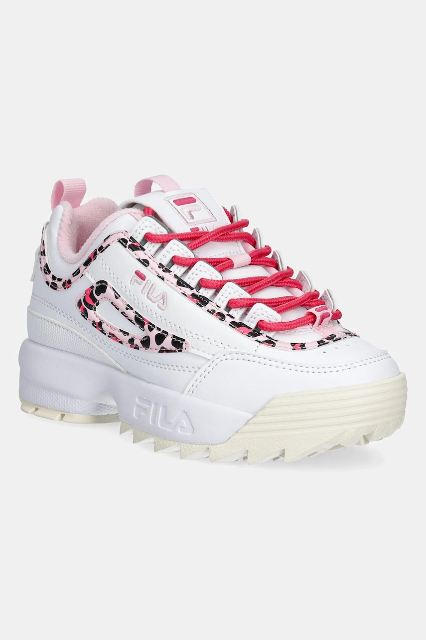 Fila sneakers pentru copii DISRUPTOR P culoarea alb, FFK0246