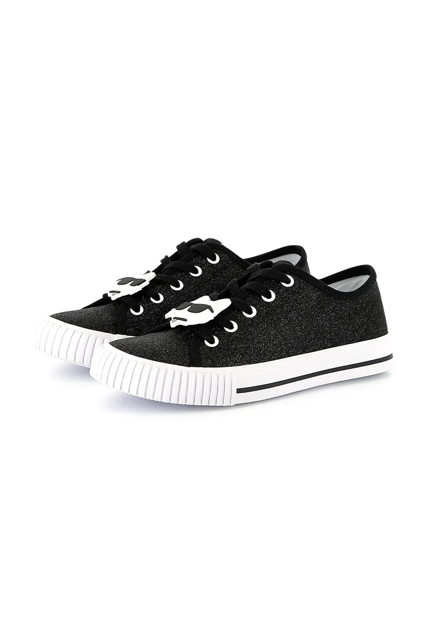 Karl Lagerfeld tenisi copii culoarea negru, Z30368
