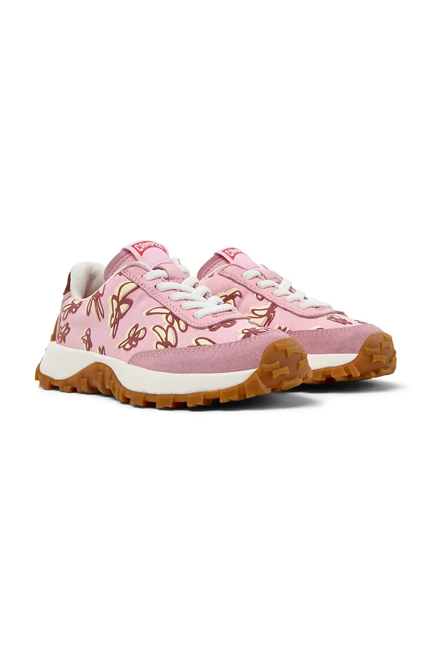 Dětské sneakers boty Camper Drift Trail Kids růžová barva, K800548