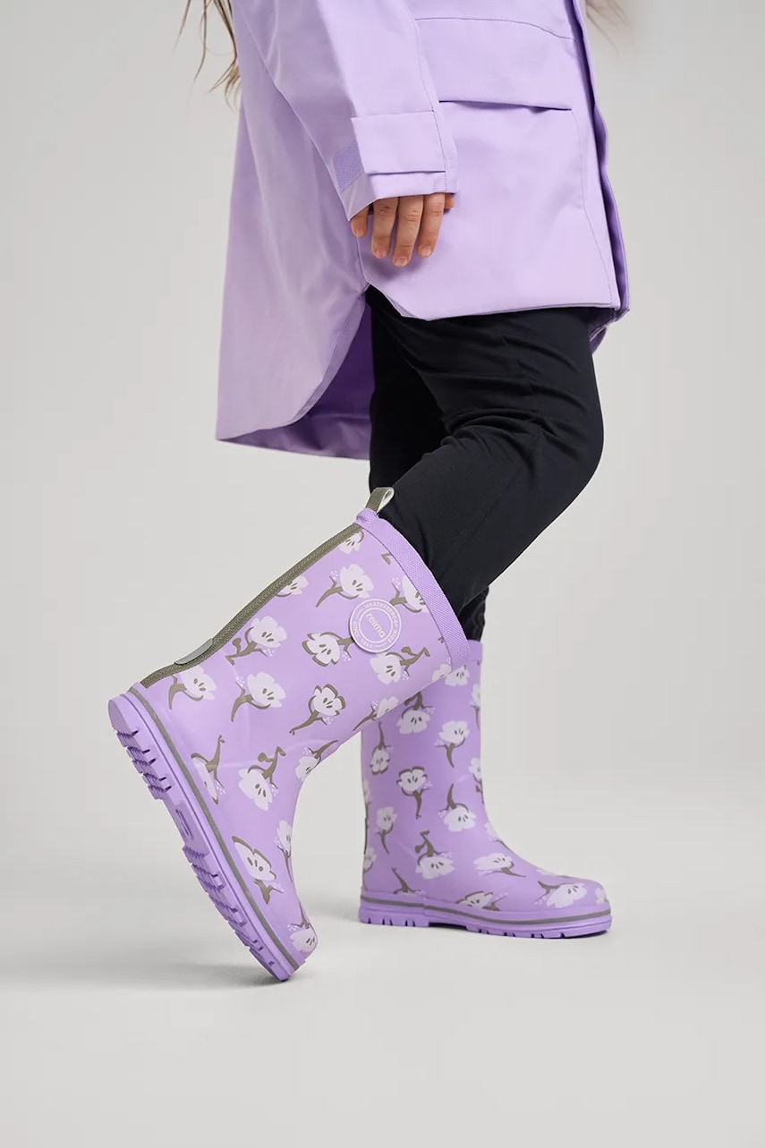 Reima cizme copii Taika 2.0 culoarea violet, 5400001A Reima cizme copii Taika 2.0 culoarea violet, 5400001A