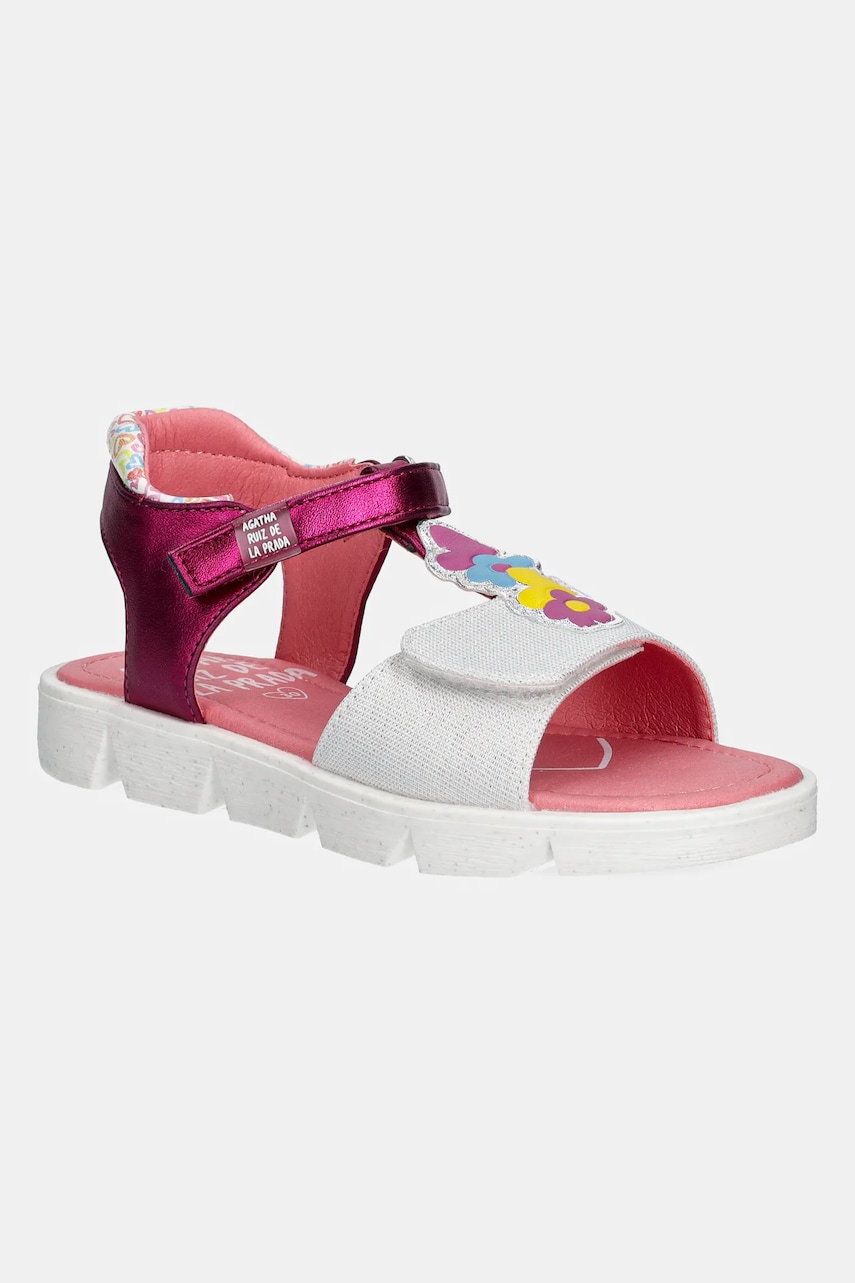 Agatha Ruiz de la Prada sandale copii culoarea roz, 252925 Agatha Ruiz de la Prada sandale copii culoarea roz, 252925