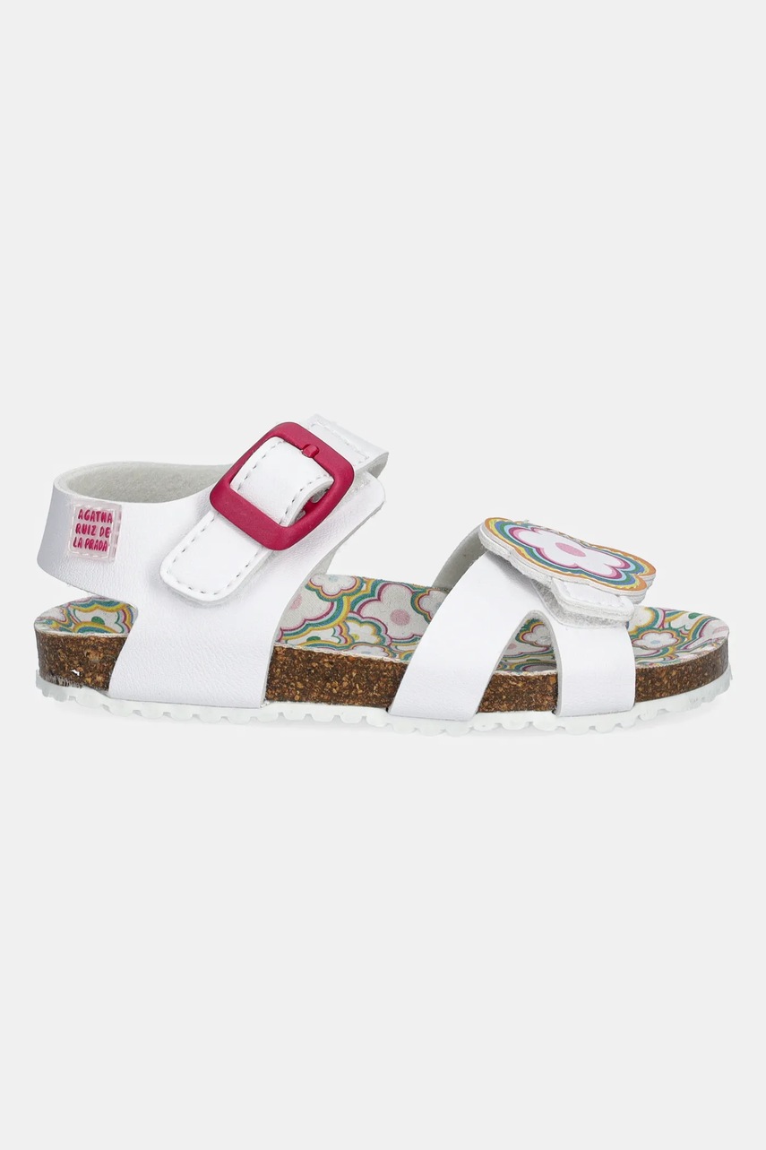 Дитячі сандалі Agatha Ruiz de la Prada колір білий 252941