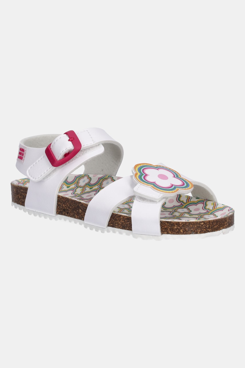 Agatha Ruiz de la Prada sandale copii culoarea alb, 252941