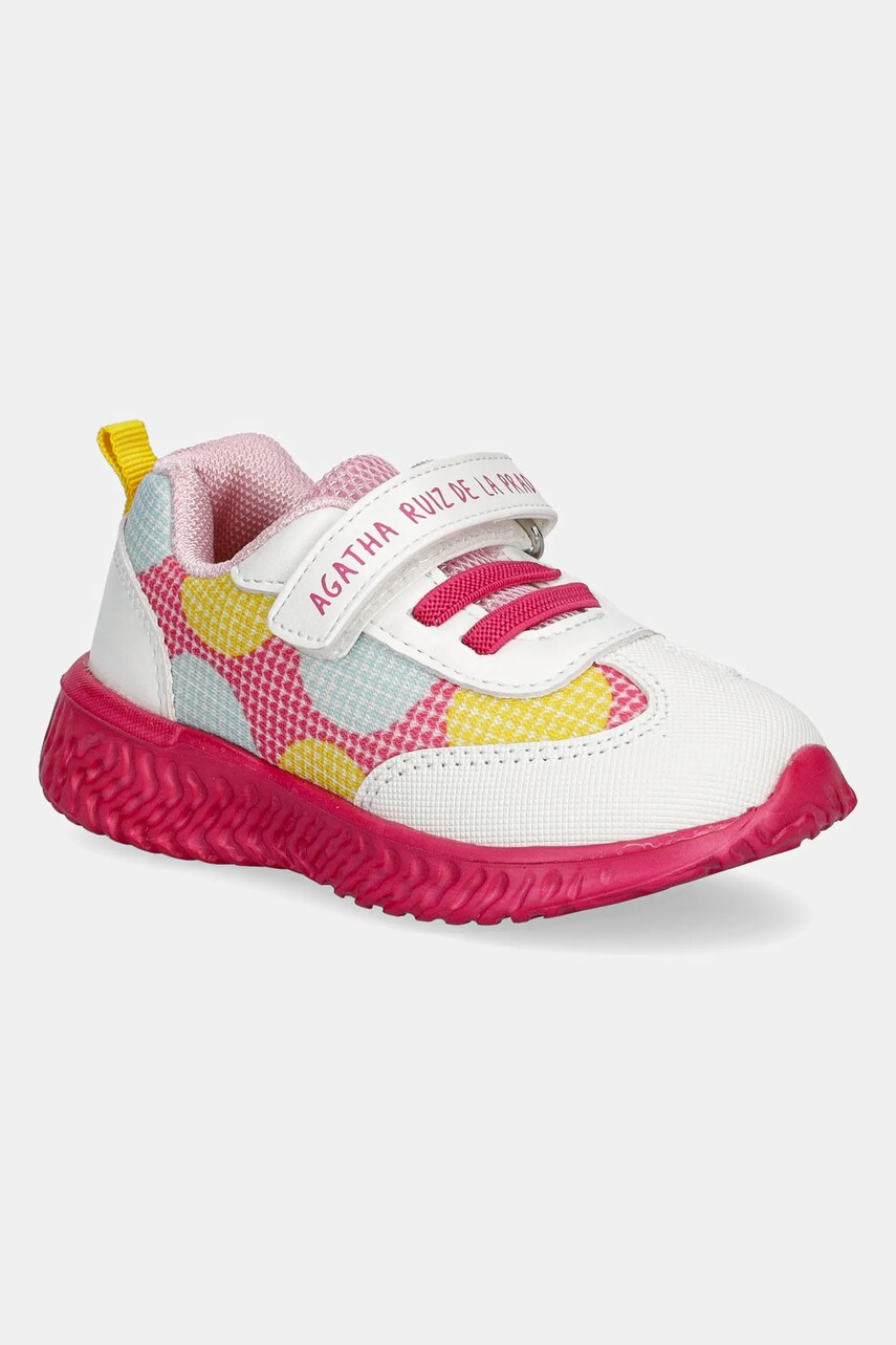 Agatha Ruiz de la Prada Adidasi pentru copii culoarea alb, 252920