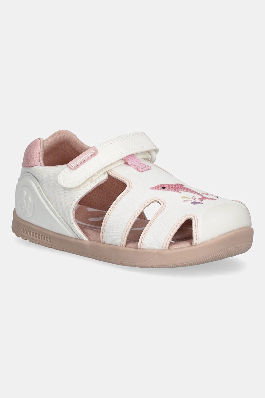 Biomecanics sandale copii culoarea alb, 252191