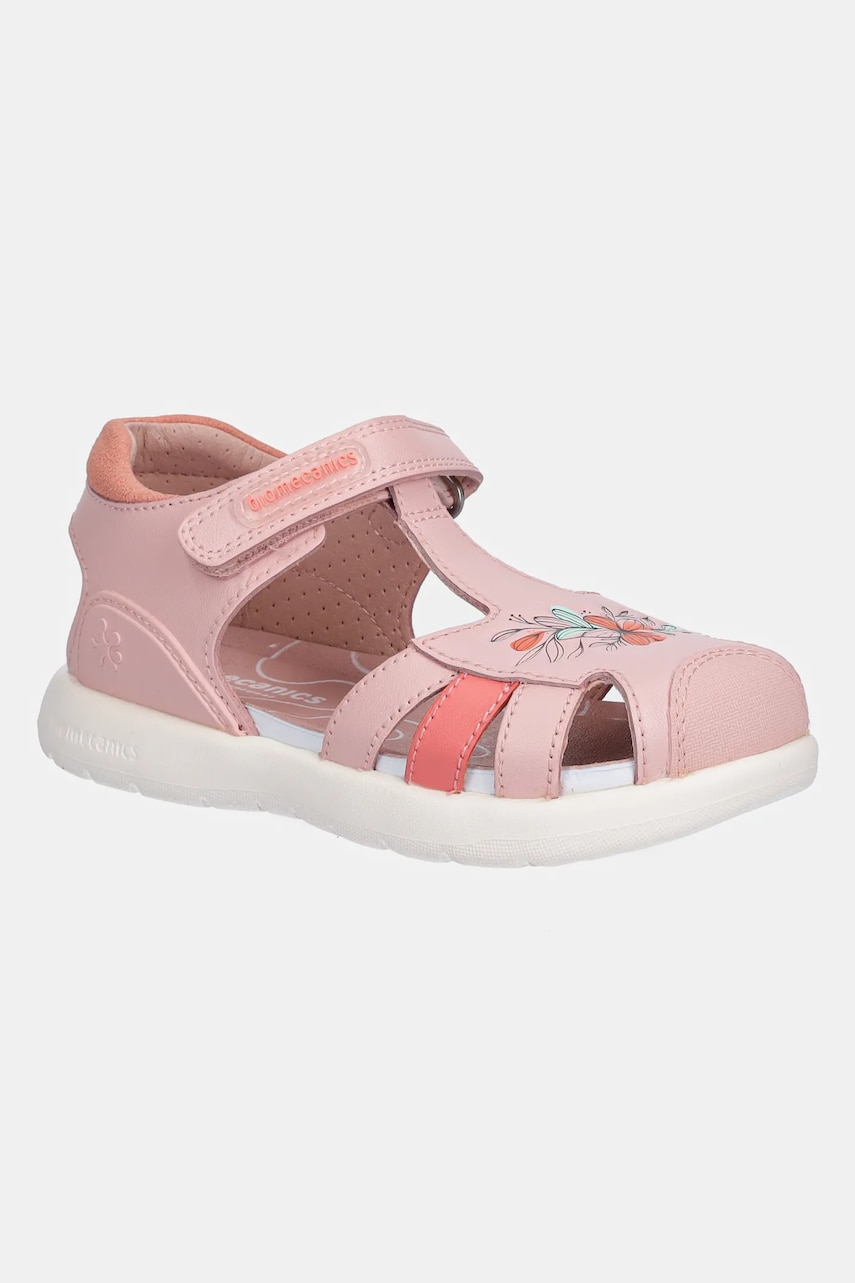 Biomecanics sandale din piele pentru copii culoarea roz, 252232 Biomecanics sandale din piele pentru copii culoarea roz, 252232