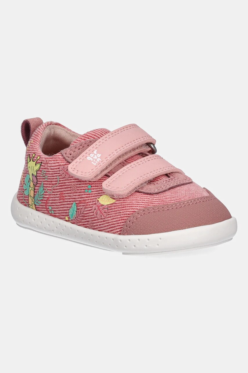 Garvalin sneakers pentru copii culoarea roz, 252345