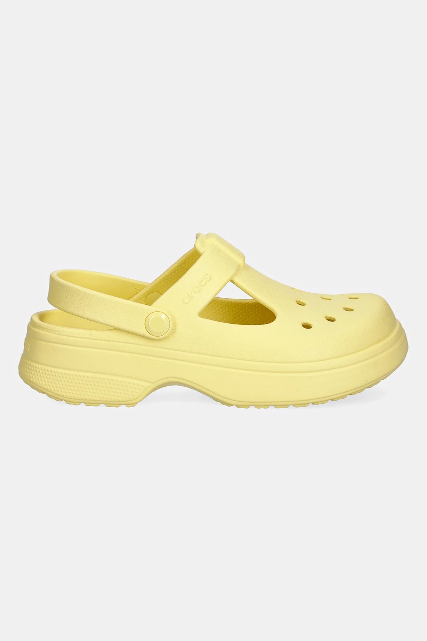 Сандалии Crocs CLASSIC MARY JANE CLOG KIDS цвет жёлтый 210615 Сандалии Crocs CLASSIC MARY JANE CLOG KIDS цвет жёлтый 210615