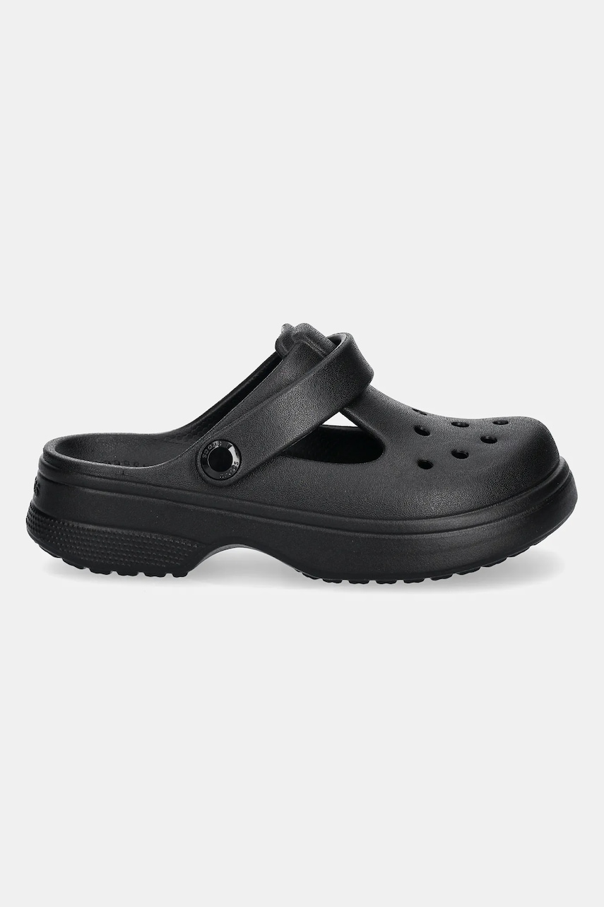 Сандалии Crocs CLASSIC MARY JANE CLOG KIDS цвет чёрный 210615 Сандалии Crocs CLASSIC MARY JANE CLOG KIDS цвет чёрный 210615