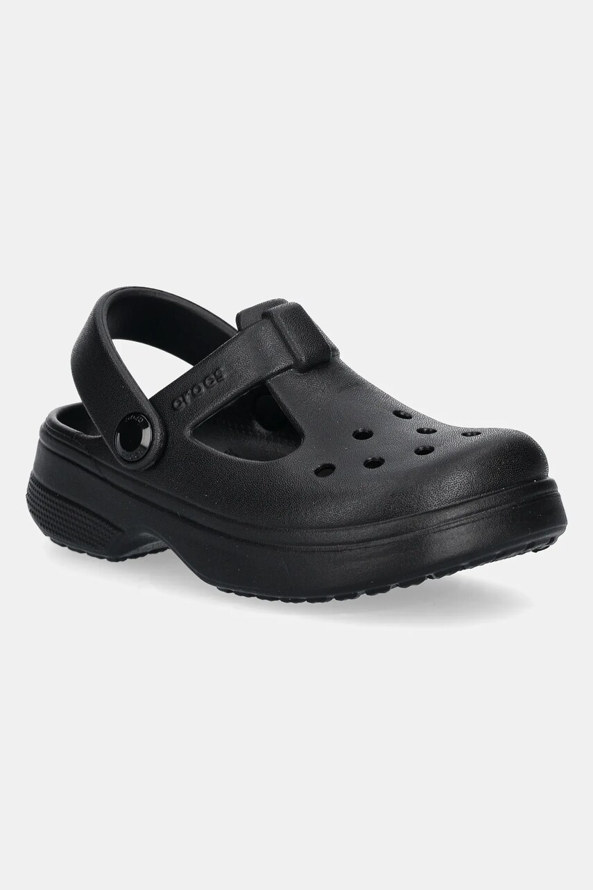 Crocs sandale CLASSIC MARY JANE CLOG culoarea negru, 210616