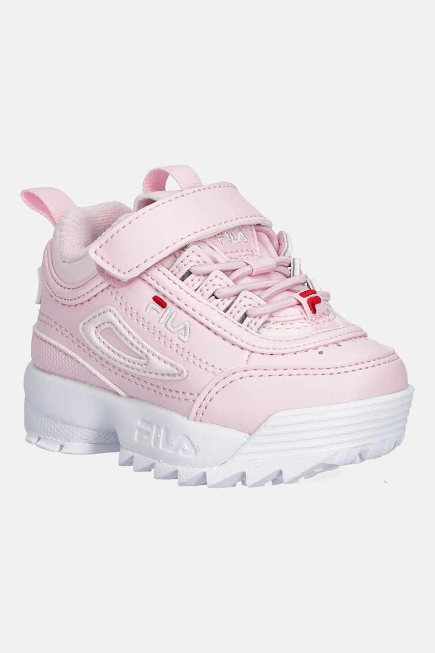 Fila sneakers pentru copii DISRUPTOR E F culoarea roz, FFK0049 Fila sneakers pentru copii DISRUPTOR E F culoarea roz, FFK0049