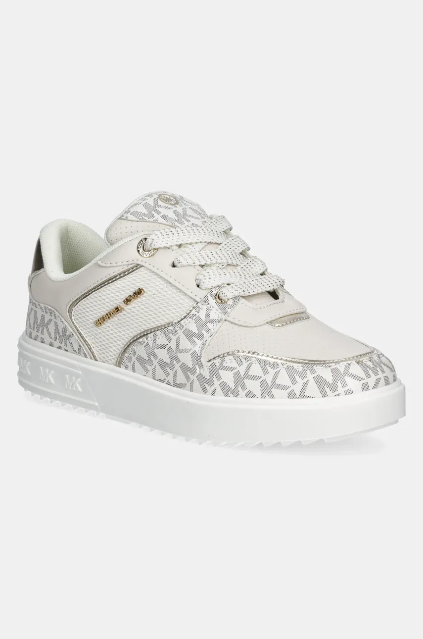 Michael Kors sneakers pentru copii EMMET RUMI culoarea bej, MK01414270