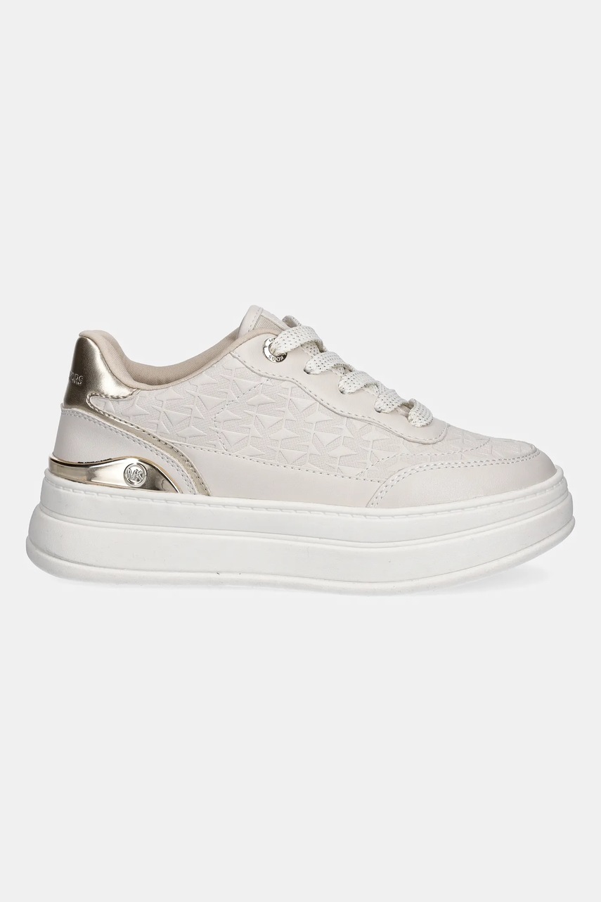 Дитячі кросівки Michael Kors HAYES колір бежевий MK02384256
