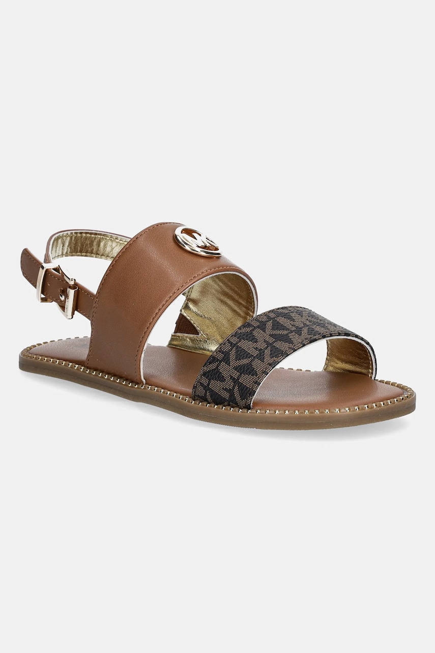 Michael Kors sandale copii JAGGER MAXSON culoarea maro, MK02050200 Michael Kors sandale copii JAGGER MAXSON culoarea maro, MK02050200