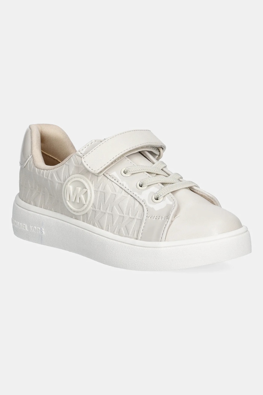 Michael Kors sneakers pentru copii JEM AUDREY PS culoarea bej, MK01903270 Michael Kors sneakers pentru copii JEM AUDREY PS culoarea bej, MK01903270