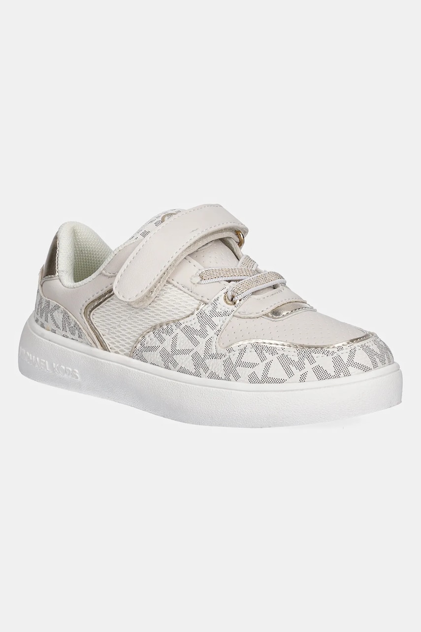 Michael Kors sneakers pentru copii JEM RUMI PS culoarea bej, MK01930270 Michael Kors sneakers pentru copii JEM RUMI PS culoarea bej, MK01930270