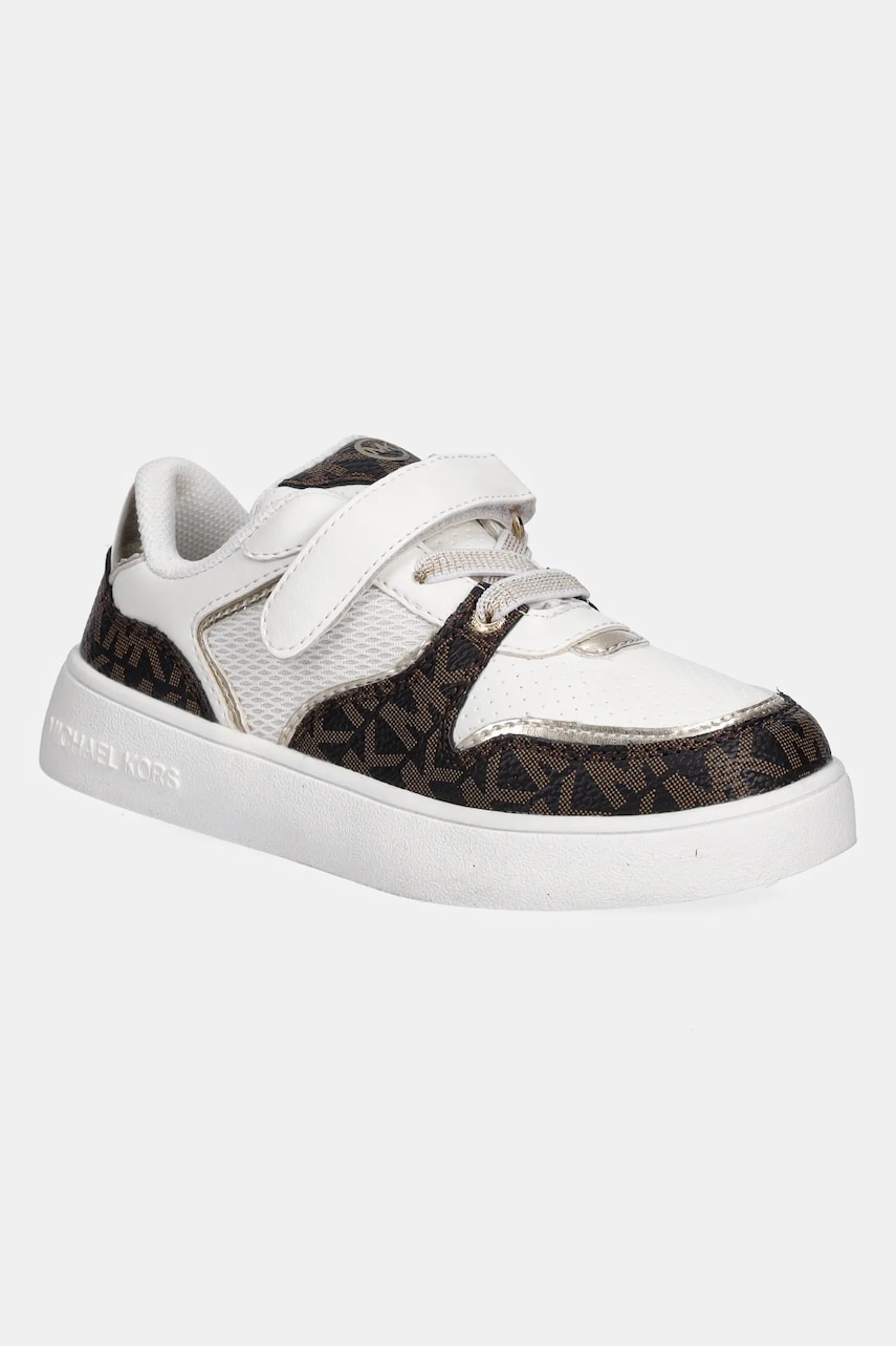 Michael Kors sneakers pentru copii JEM RUMI PS culoarea maro, MK01930100 Michael Kors sneakers pentru copii JEM RUMI PS culoarea maro, MK01930100