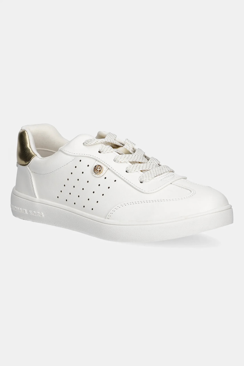 Michael Kors sneakers pentru copii JEM SCOTTY culoarea alb, MK02284101 Michael Kors sneakers pentru copii JEM SCOTTY culoarea alb, MK02284101