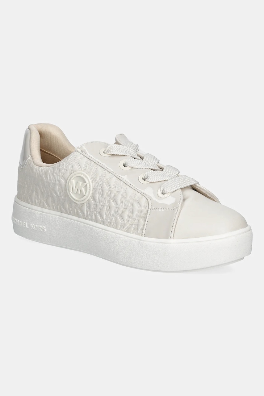 Michael Kors sneakers pentru copii JORDANA AUDREY culoarea bej, MK01329270 Michael Kors sneakers pentru copii JORDANA AUDREY culoarea bej, MK01329270