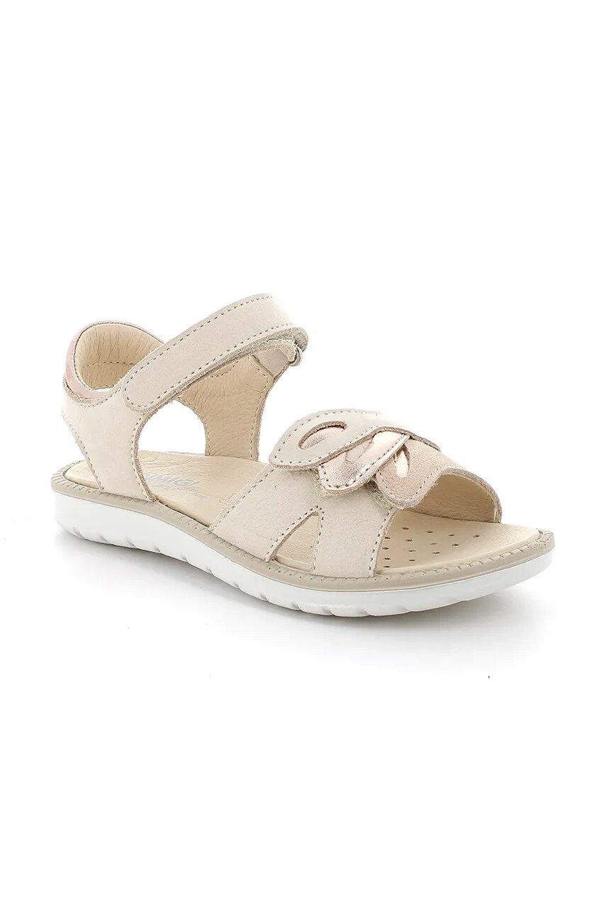 Primigi sandale din piele pentru copii culoarea bej, PAL 78881