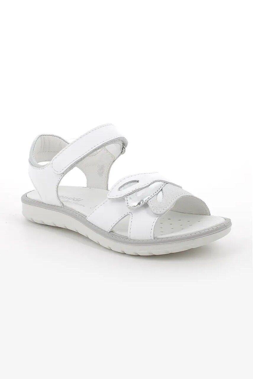 Primigi sandale din piele pentru copii culoarea alb, PAL 78881