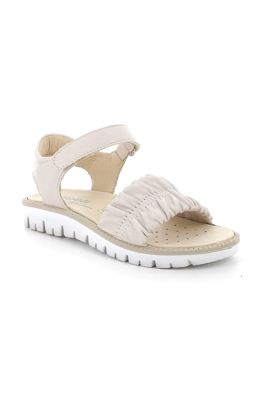 Primigi sandale din piele pentru copii culoarea bej, PAX 78907 Primigi sandale din piele pentru copii culoarea bej, PAX 78907