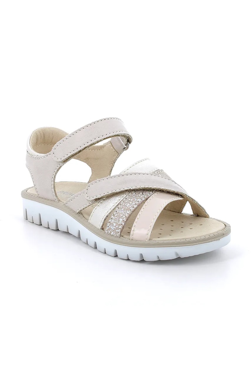 Primigi sandale din piele pentru copii culoarea bej, PAX 78910 Primigi sandale din piele pentru copii culoarea bej, PAX 78910