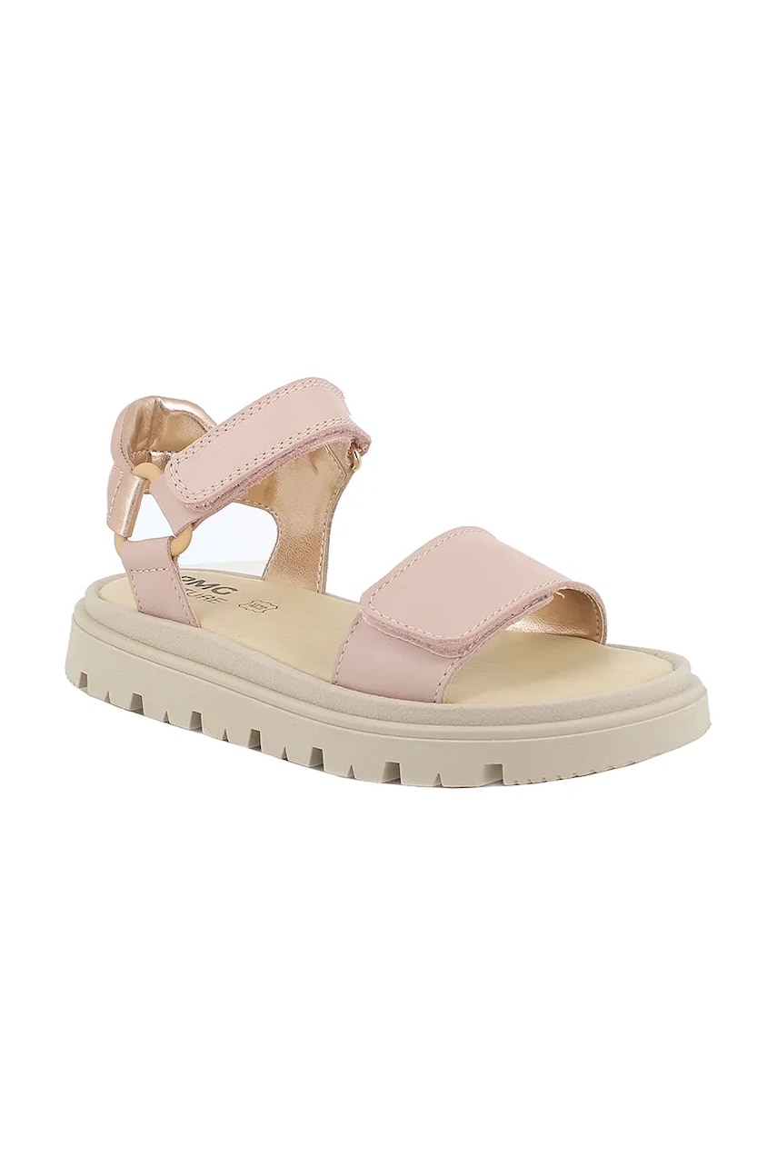 Primigi sandale din piele pentru copii culoarea roz, PVI 79386 Primigi sandale din piele pentru copii culoarea roz, PVI 79386