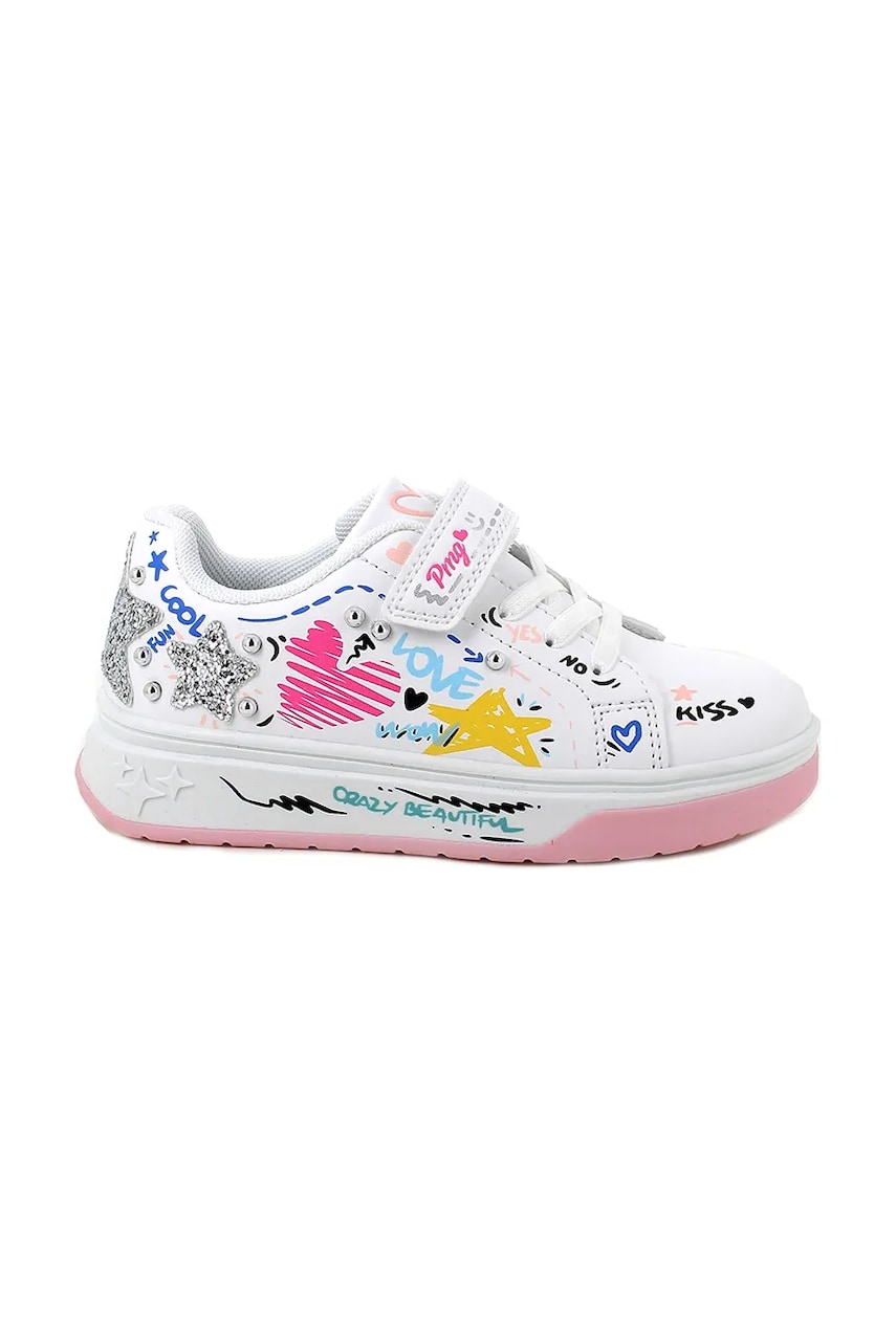 Primigi sneakers pentru copii culoarea alb, PAM 79607