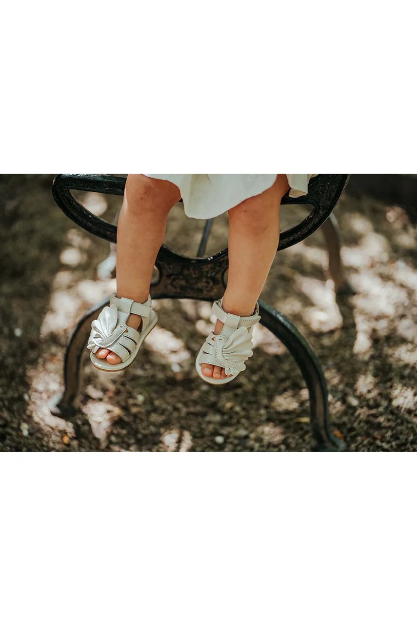 Dětské kožené sandály Donsje Filoe Sandals Dove (obrázek 6)