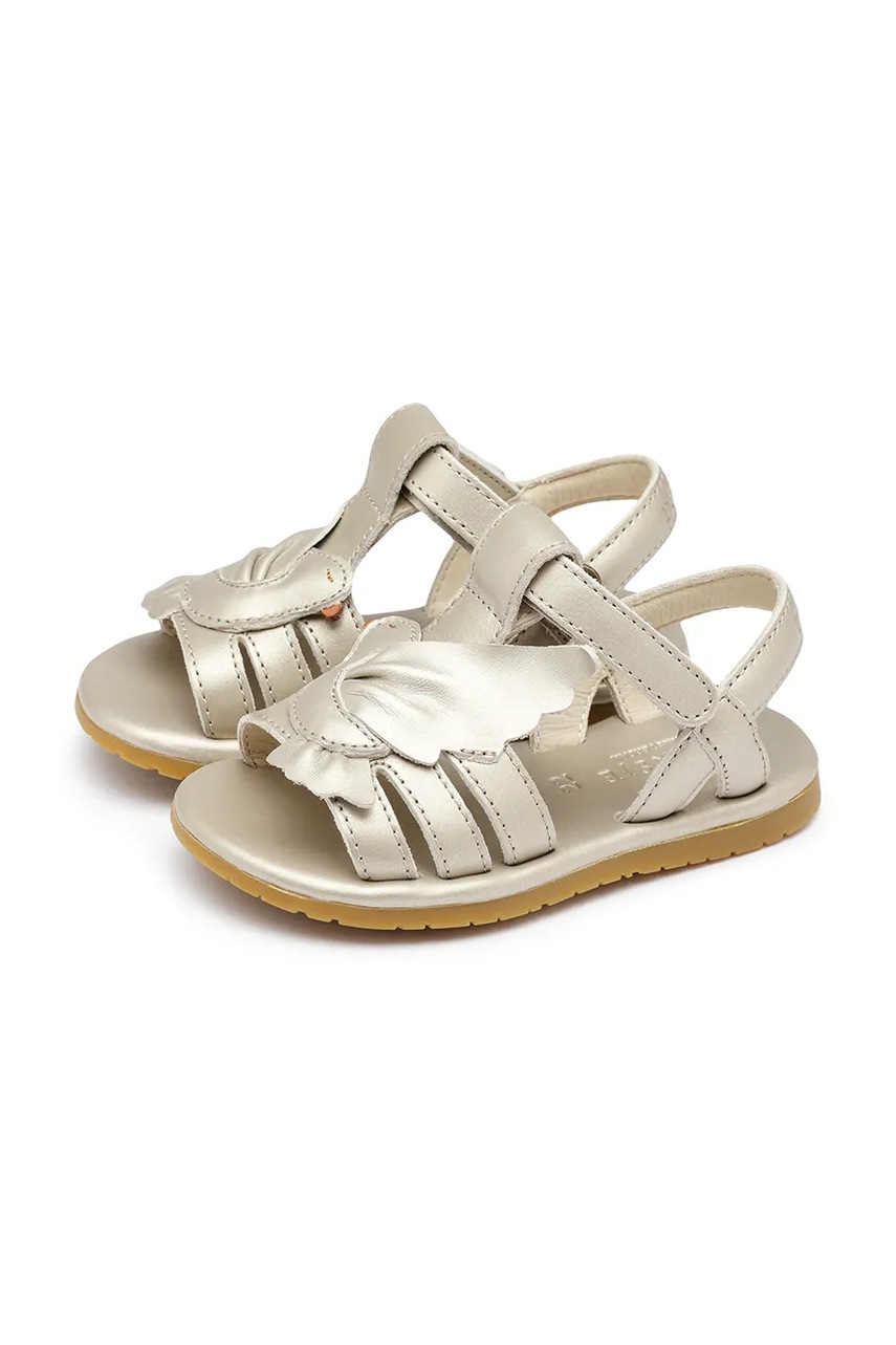 Кожаные сандалии Donsje Tiyola Sandals Dove цвет белый 1503201 Кожаные сандалии Donsje Tiyola Sandals Dove цвет белый 1503201