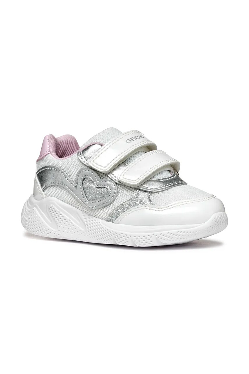 Geox Adidasi pentru copii SPRINTYE culoarea alb, B554TA.0GNHH