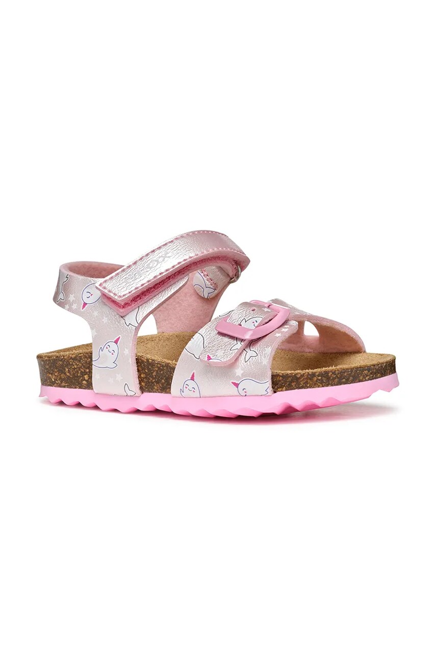 Geox sandale copii CHALKI culoarea roz, B922RA.0PVNF