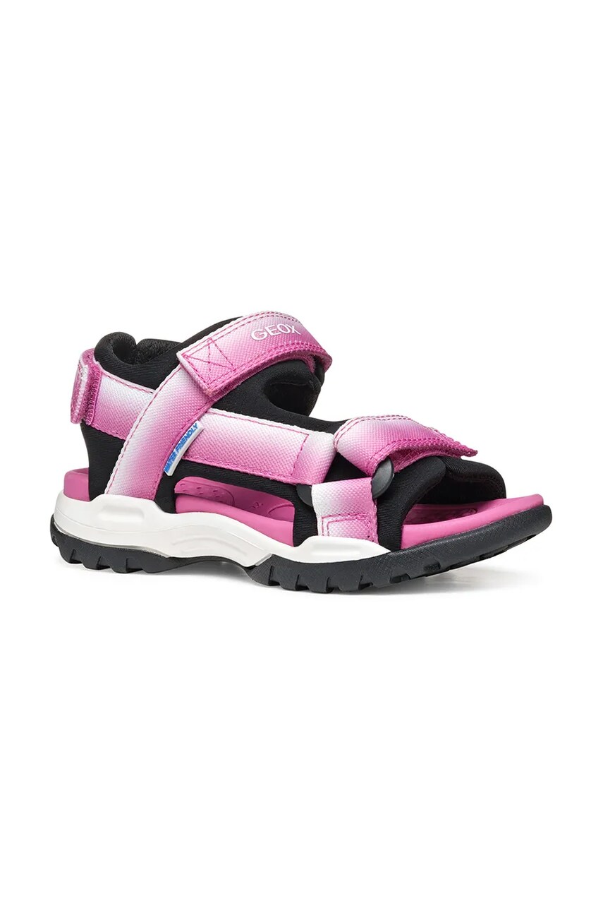 Geox sandale copii BOREALIS culoarea roz, J550WA.015AN