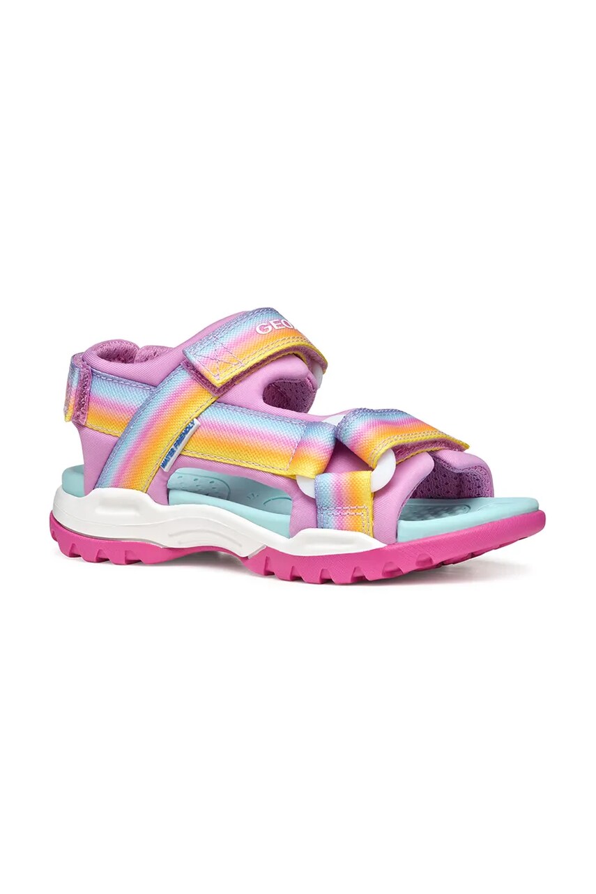 Geox sandale copii BOREALIS culoarea roz, J550WA.015AN