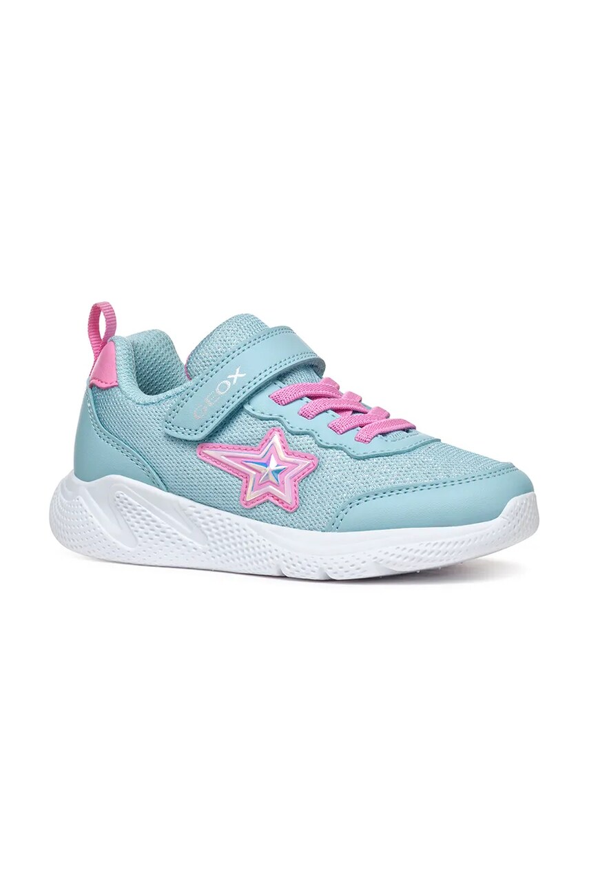 Geox Adidasi pentru copii SPRINTYE culoarea turcoaz, J55FWA.0AS54