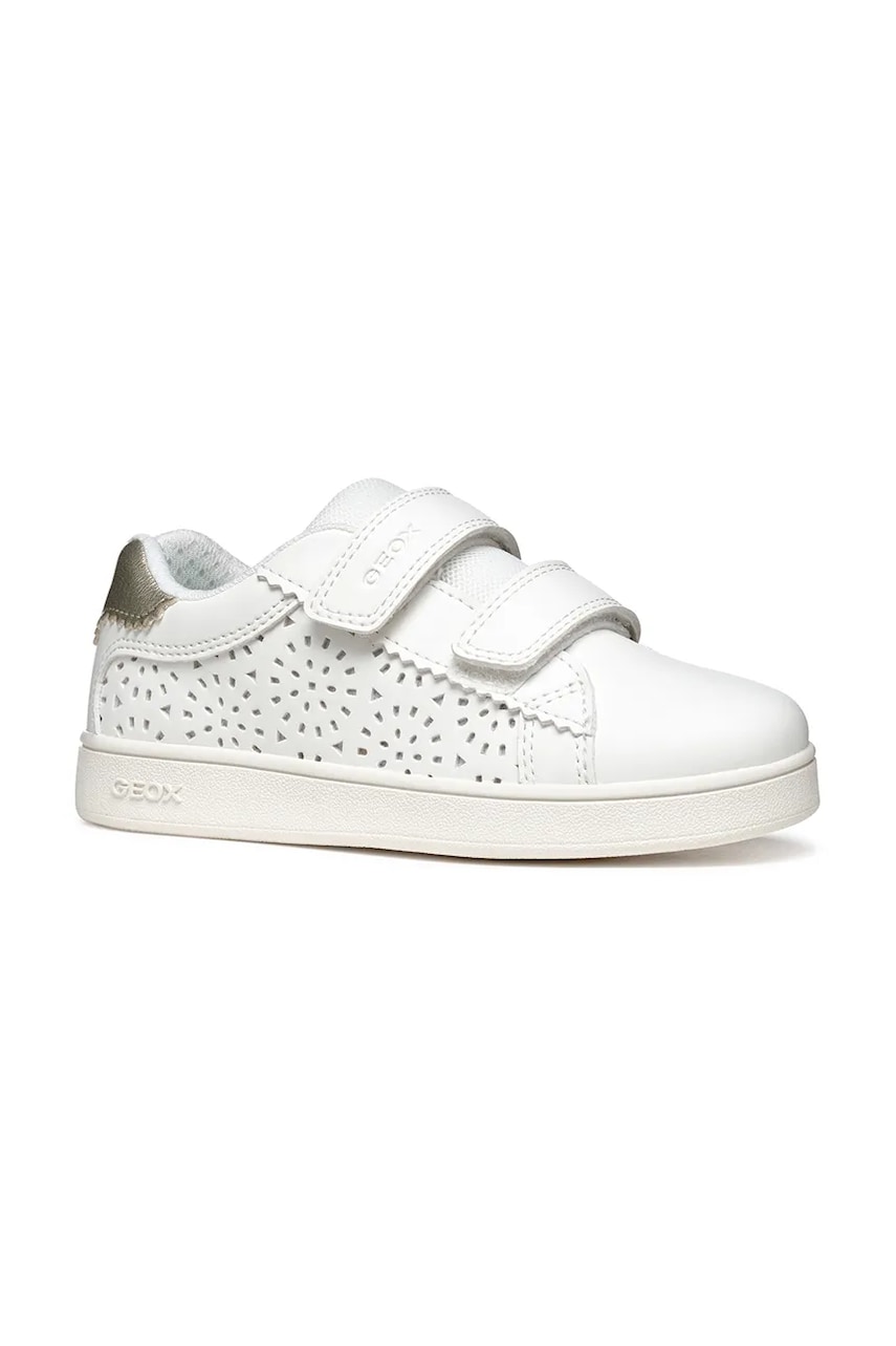 Geox sneakers pentru copii ECLYPER culoarea alb, J55LRA.000BC Geox sneakers pentru copii ECLYPER culoarea alb, J55LRA.000BC