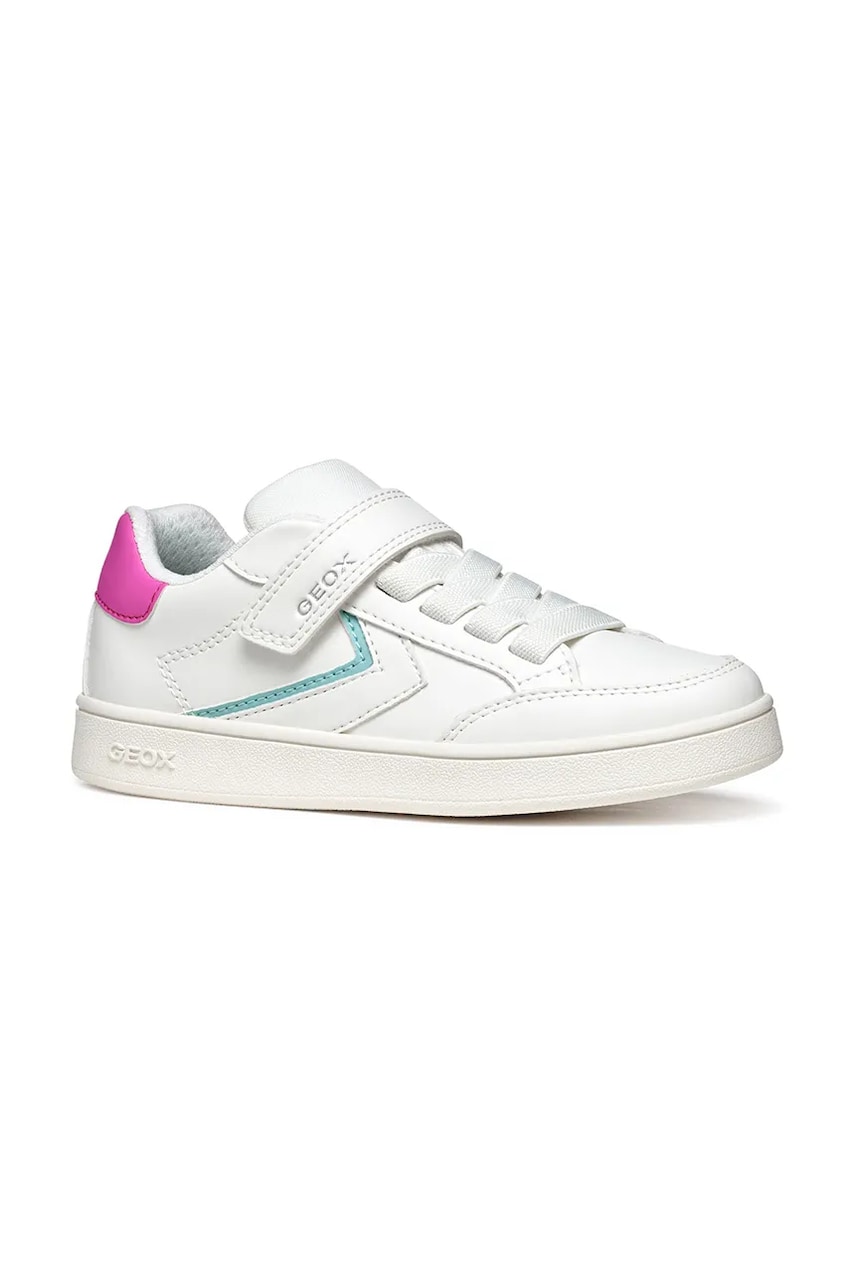 Geox sneakers pentru copii ECLYPER culoarea alb, J55LRB.05411 Geox sneakers pentru copii ECLYPER culoarea alb, J55LRB.05411