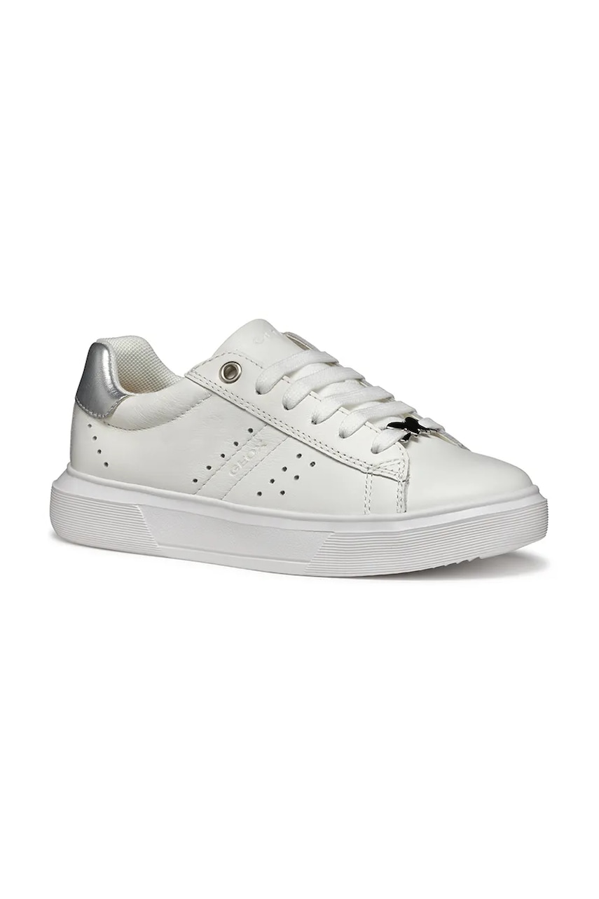 Geox sneakers pentru copii NETTUNO culoarea argintiu, J45GCB.085BC