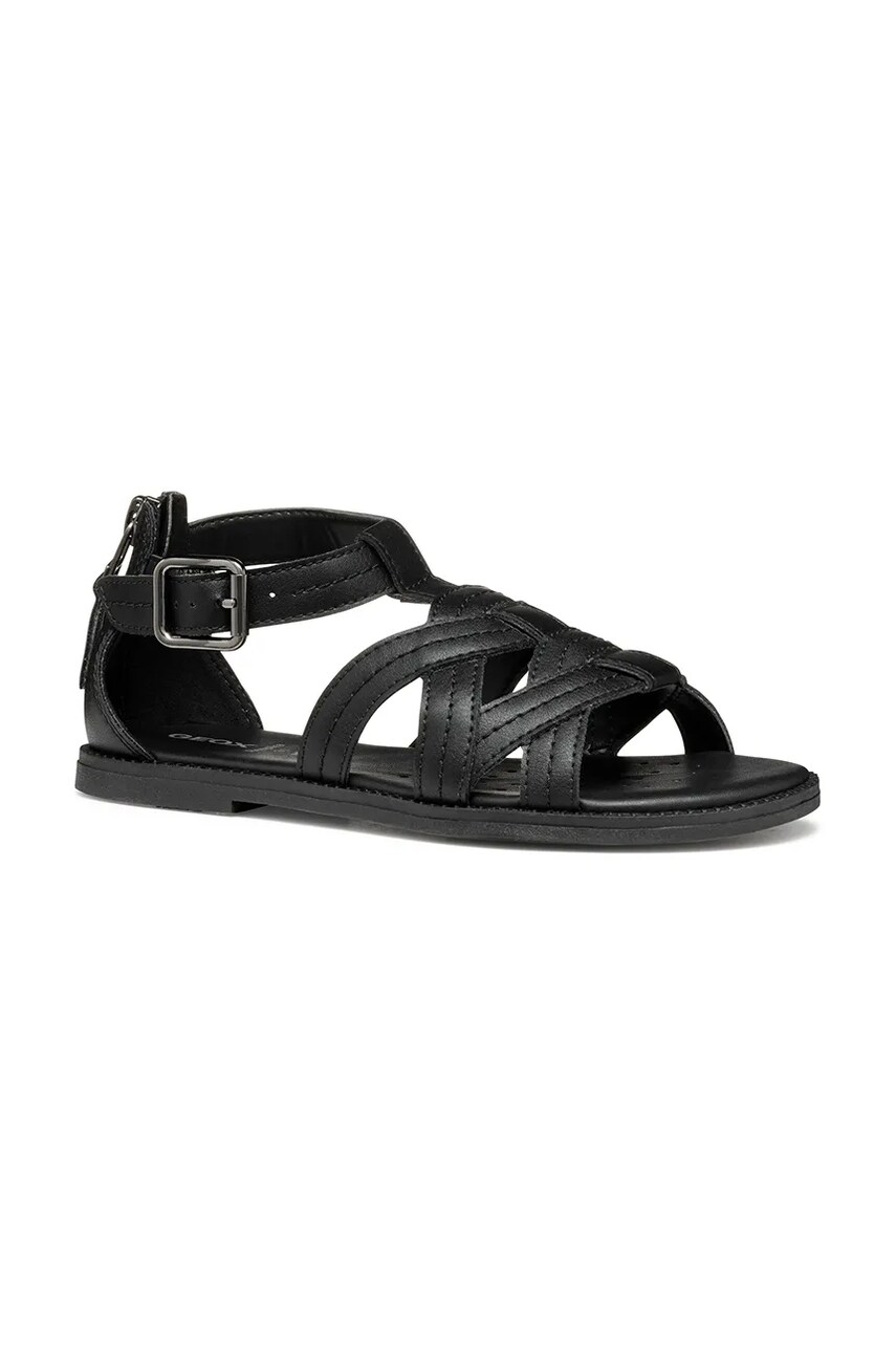 Geox sandale copii KARLY culoarea negru, J5535G.000BC
