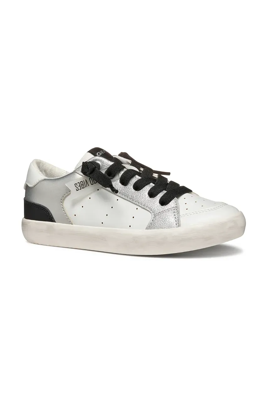 Geox sneakers pentru copii GISLI culoarea argintiu, J554NA.054AJ