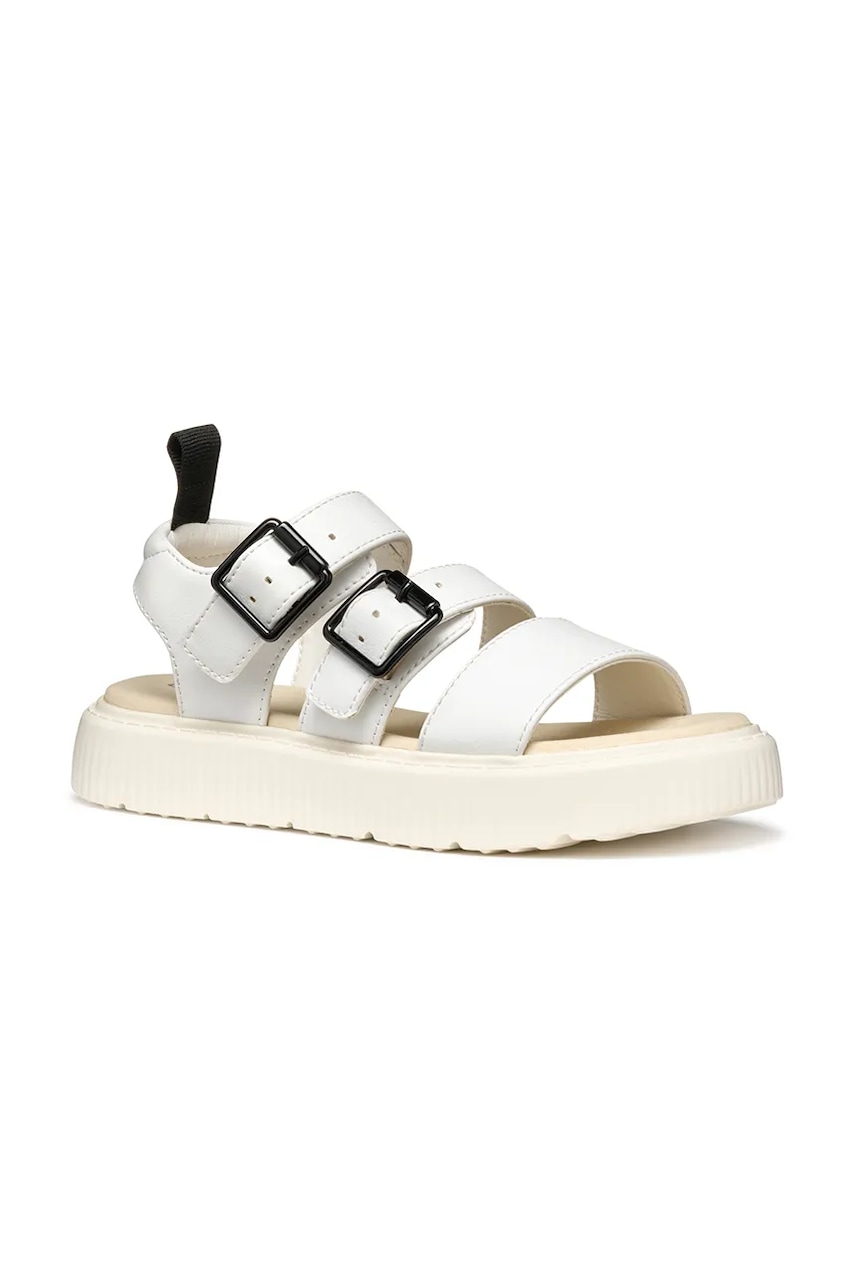 Geox sandale copii KODETTE culoarea alb, J55DBG.000BC - 0 | YEO