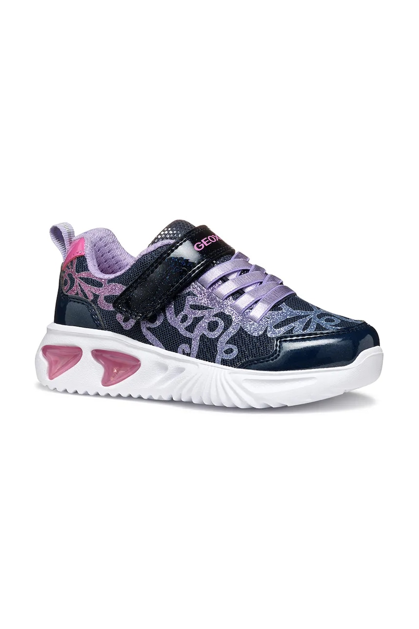 Geox sneakers pentru copii ASSISTER culoarea albastru marin, J55E9A.0ASKN