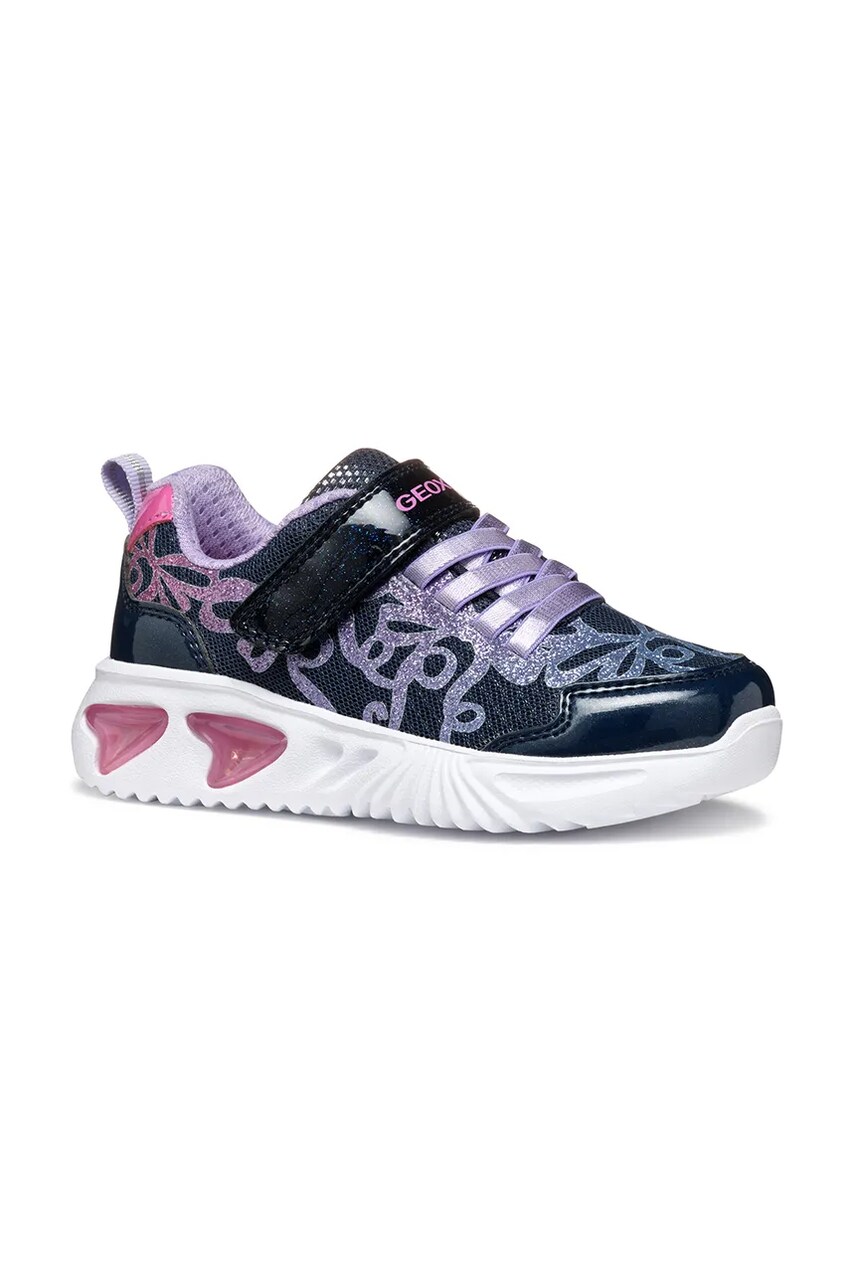 Geox Adidasi pentru copii ASSISTER culoarea albastru marin, J55E9A.0ASKN