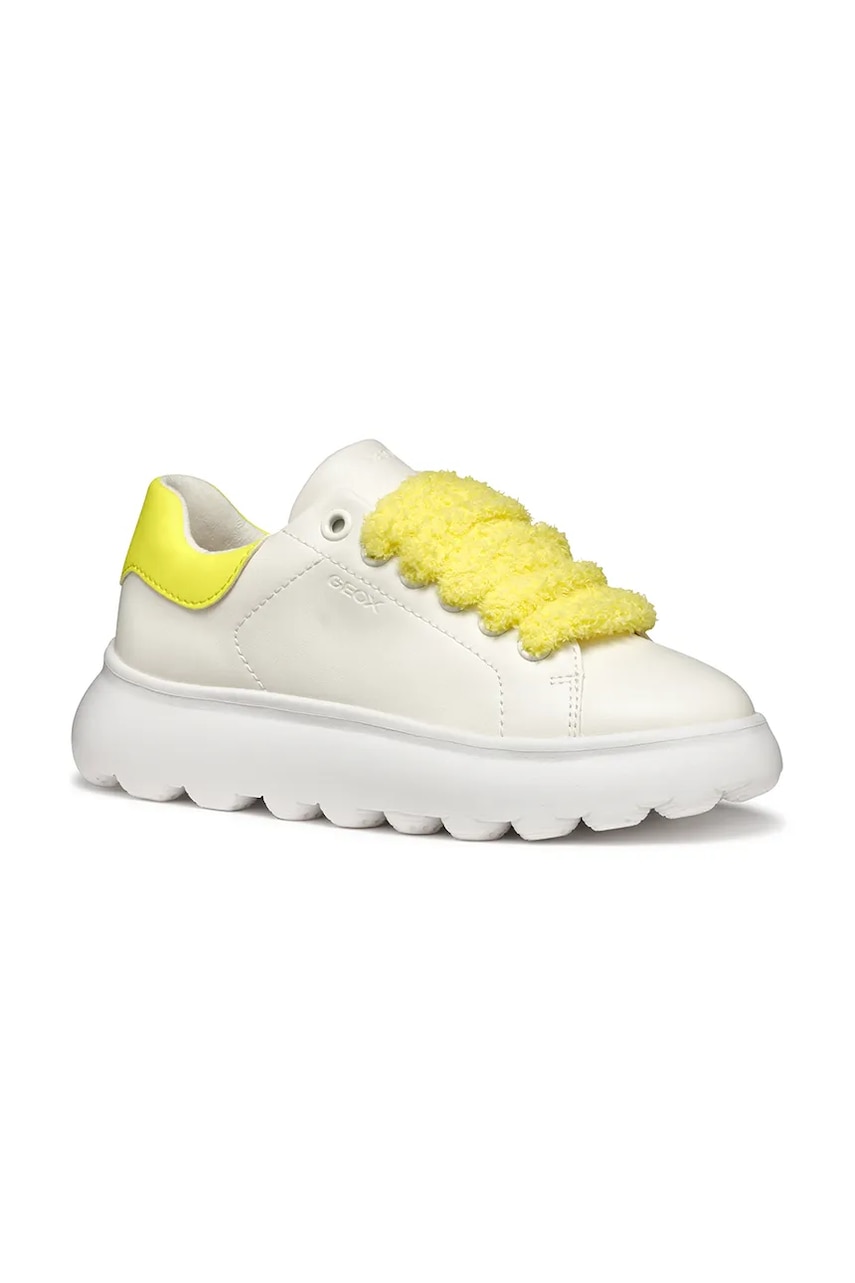 Dětské sneakers boty Geox PUFFYPOP žlutá barva, J55MRA.000BC