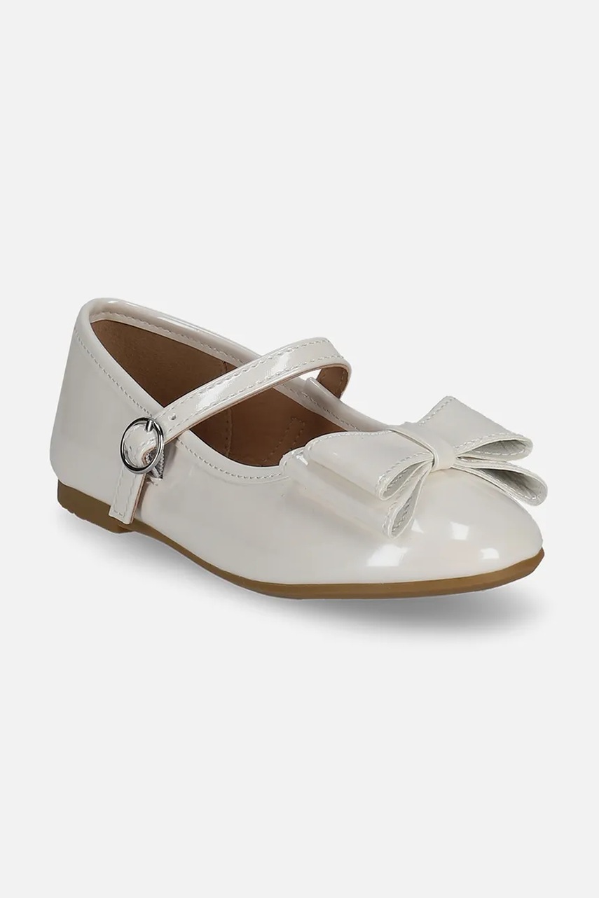 Детские балетки Coccodrillo цвет белый SHOES GIRL